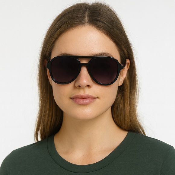 Accessories - LAST CHANCE Black Aviator Style Sunglasses UV Protection – Unisex